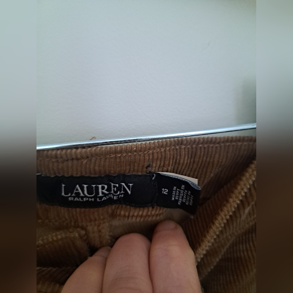 Ralph Lauren Womens Corduroy Pants - Picture 2 of 4